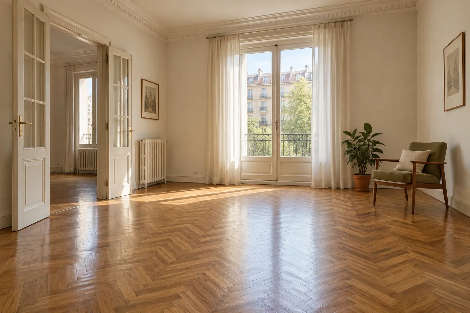 Vista de una vivienda para ilustrar la guía