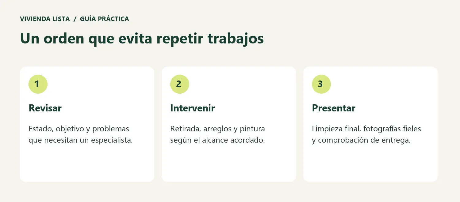 Un orden que evita repetir trabajos